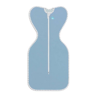 Love To Dream Swaddle UP Adaptive Original Swaddle Wrap - Dusty Blue - Newb