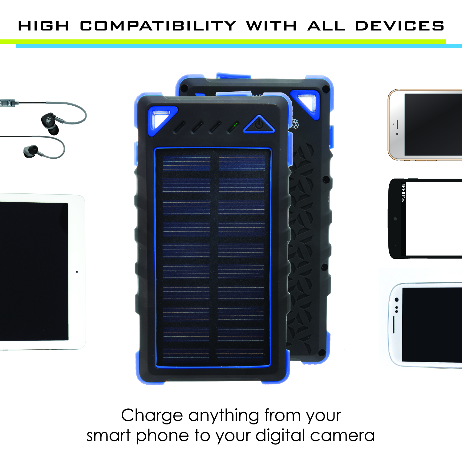 4000Mah Solar Power Bank