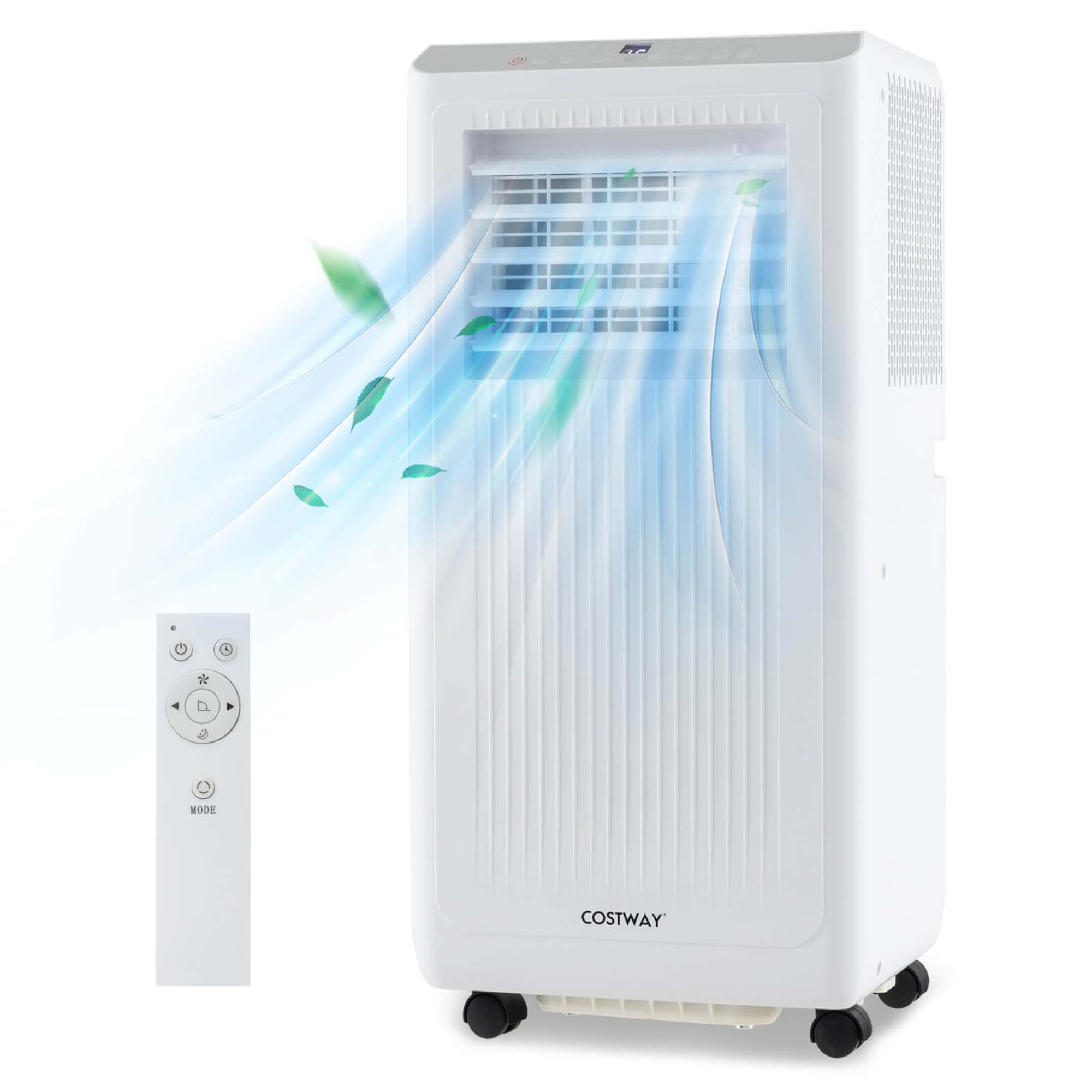 Costway 6500 BTU(10000 BTU ASHRAE) Portable Air Conditioner 3-in-1 Freestanding Air Cooler with Dehumidifier
