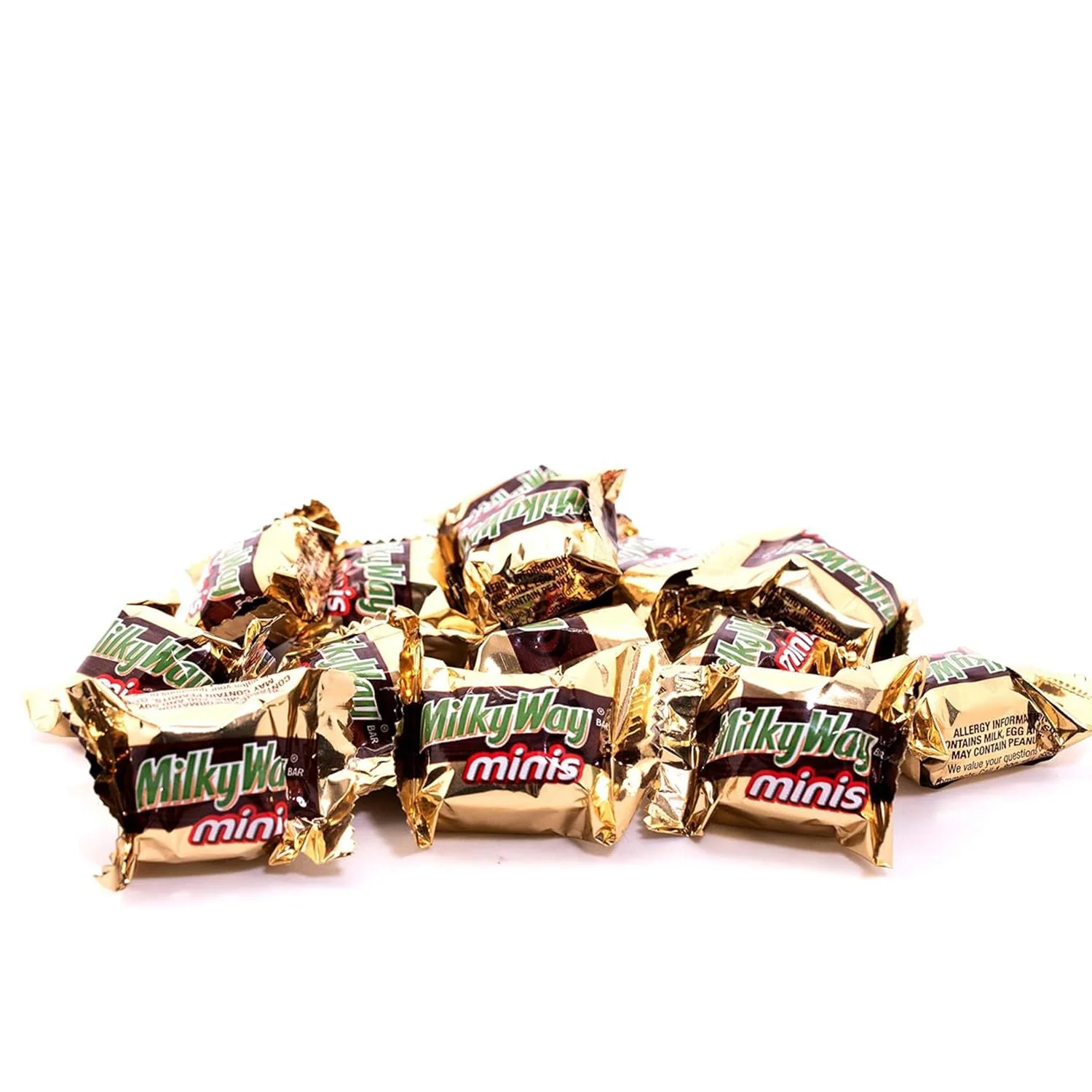 Milky Way Mini Chocolate Bars – 1lb, 2lb, 3lb, or 4lb Bulk Fun Size Candy – Individually Wrapped Caramel & Nougat Treats for Holidays