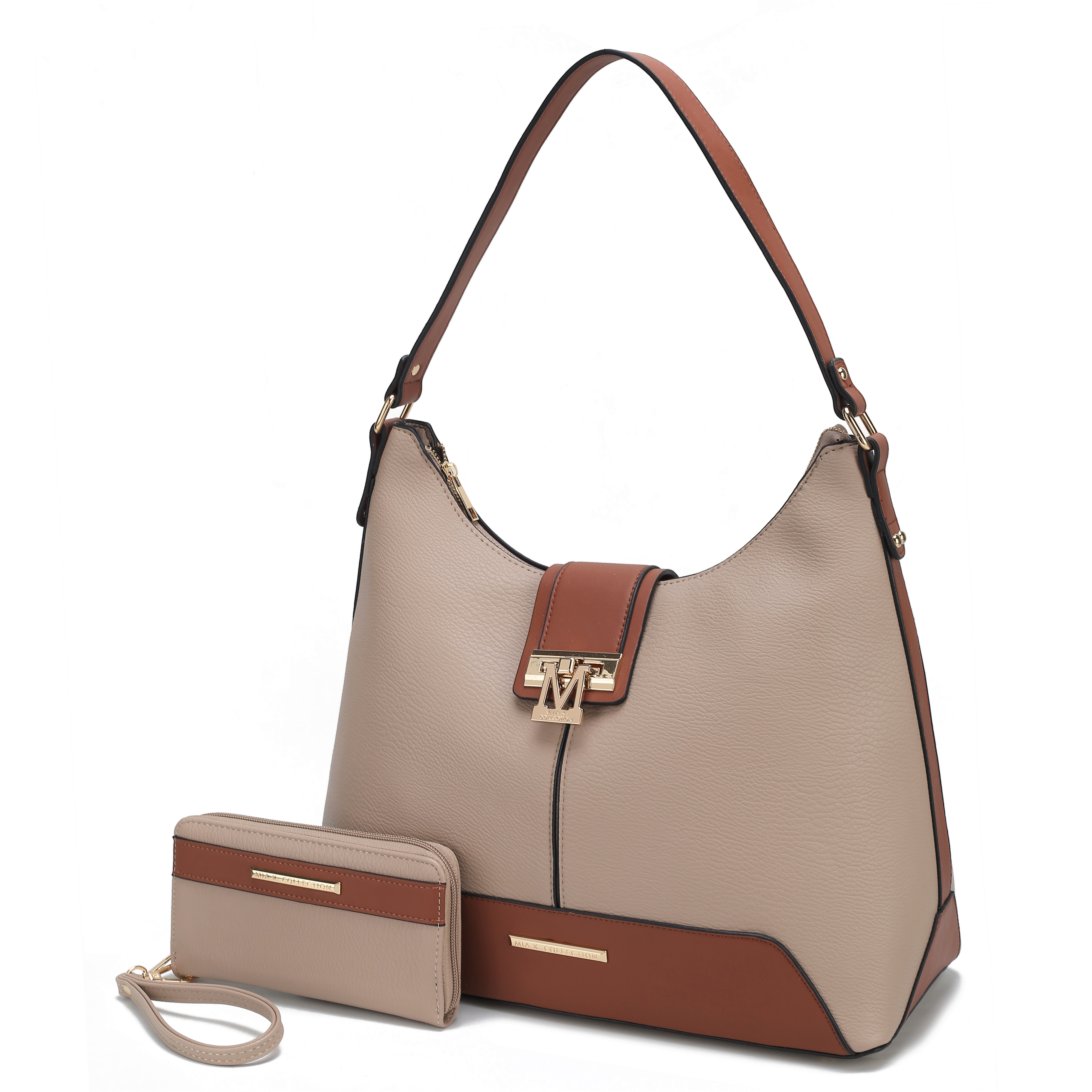 MKF Collection Graciela Color-Block Hobo Bag by Mia k