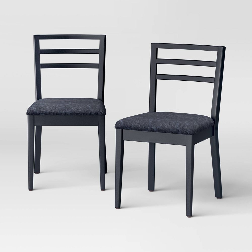 2pk Ladder Back Dining Chair - Room Essentials