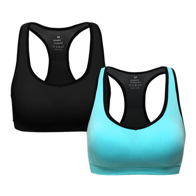 Women's 2-pack High Impact Racerback Sports Bras