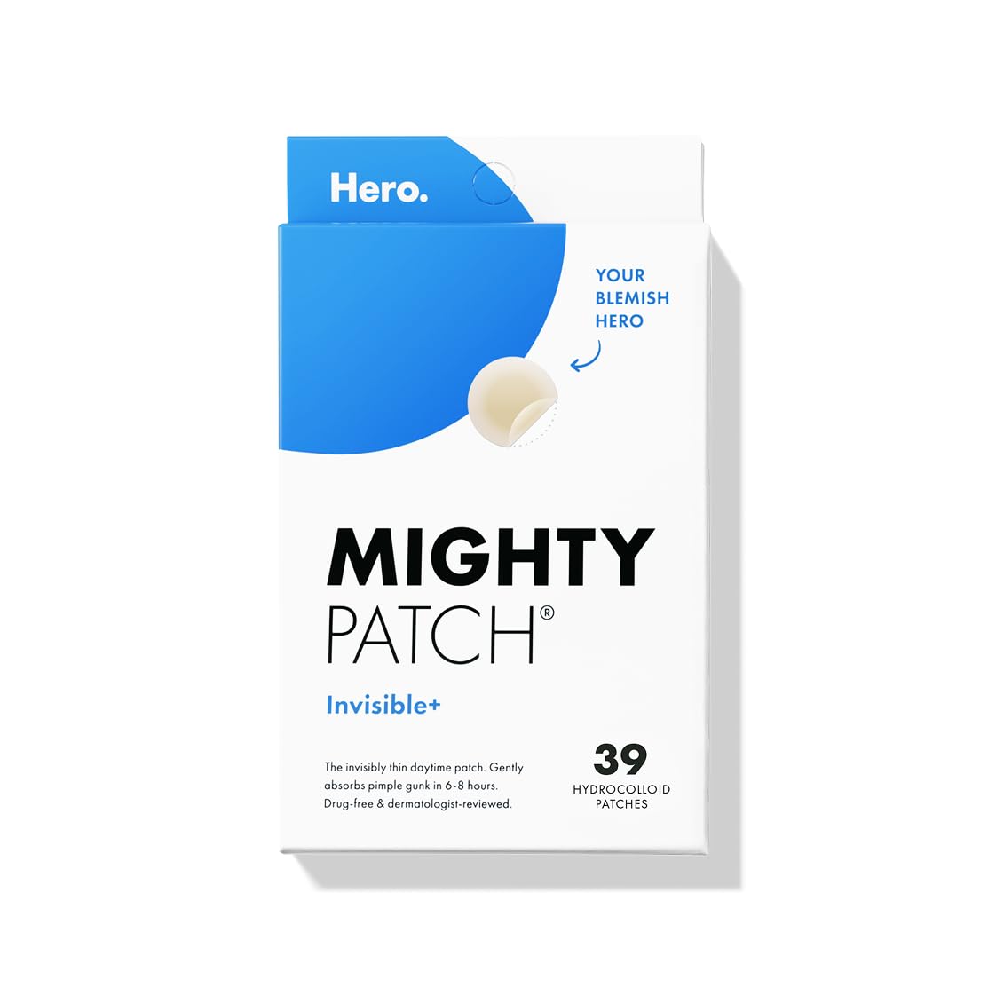 Mighty Patch Invisible Patch  Daytime Hydrocolloid Acne Pimple Patches 24 Medium and 15 Small Patches