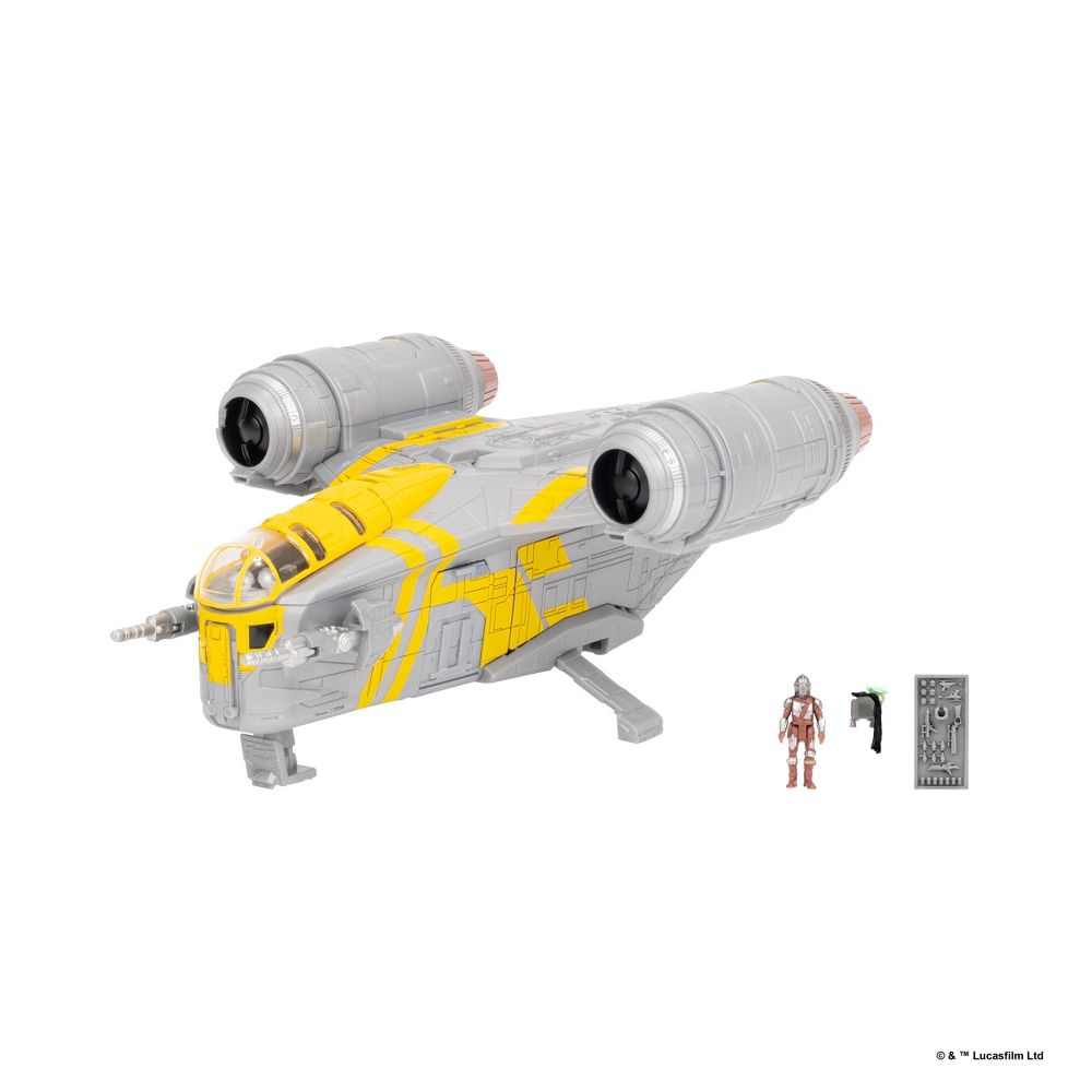 9pc Star Wars Micro Galaxy Squadron Vehicle & 2 Figures