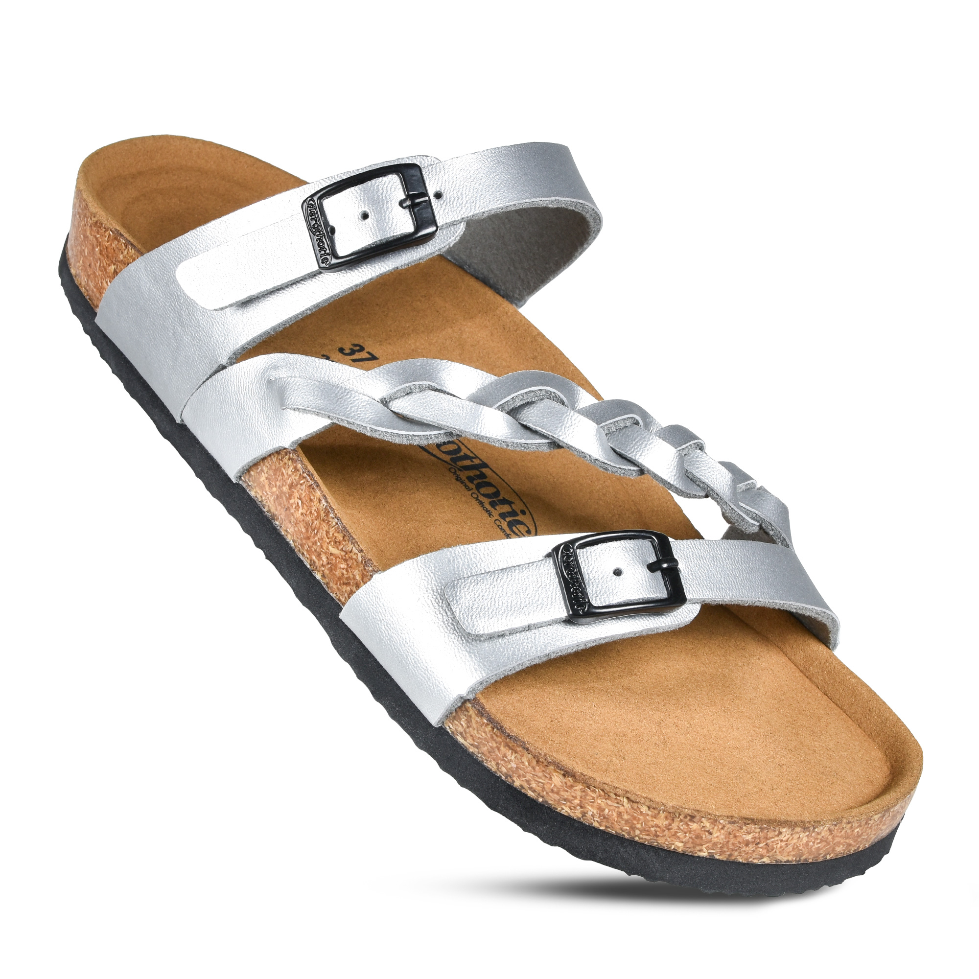 AEROTHOTIC Viking Women's Arch Support Casual Strappy Slide Sandal