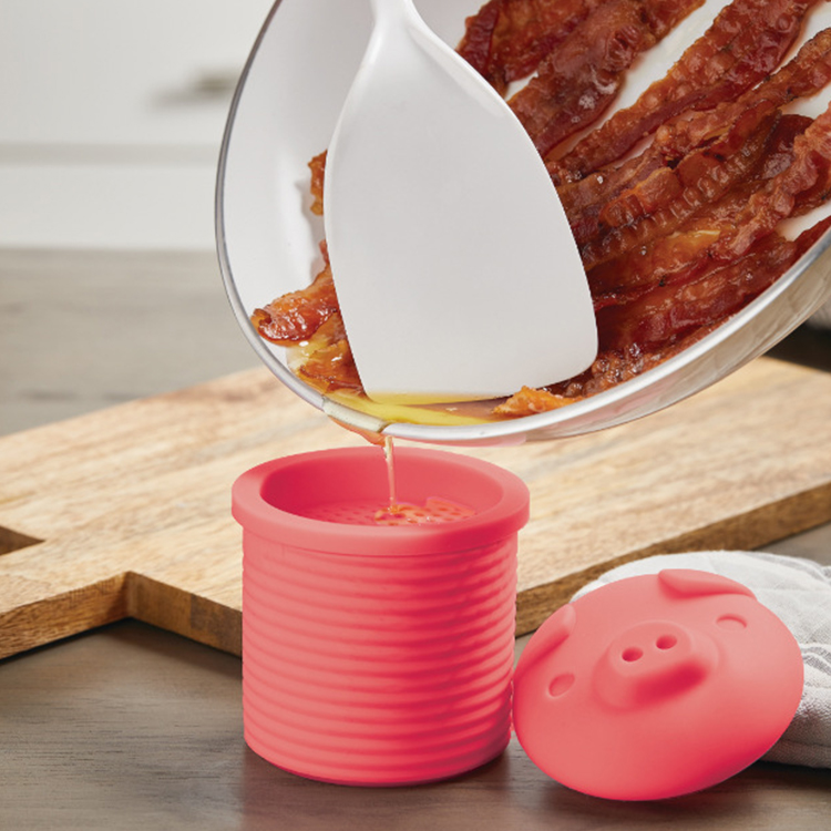 Grease Pig (Made of BPA-free food-grade silicone)