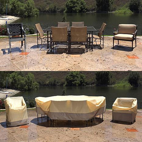 4 Piece Universal Patio Cover Set