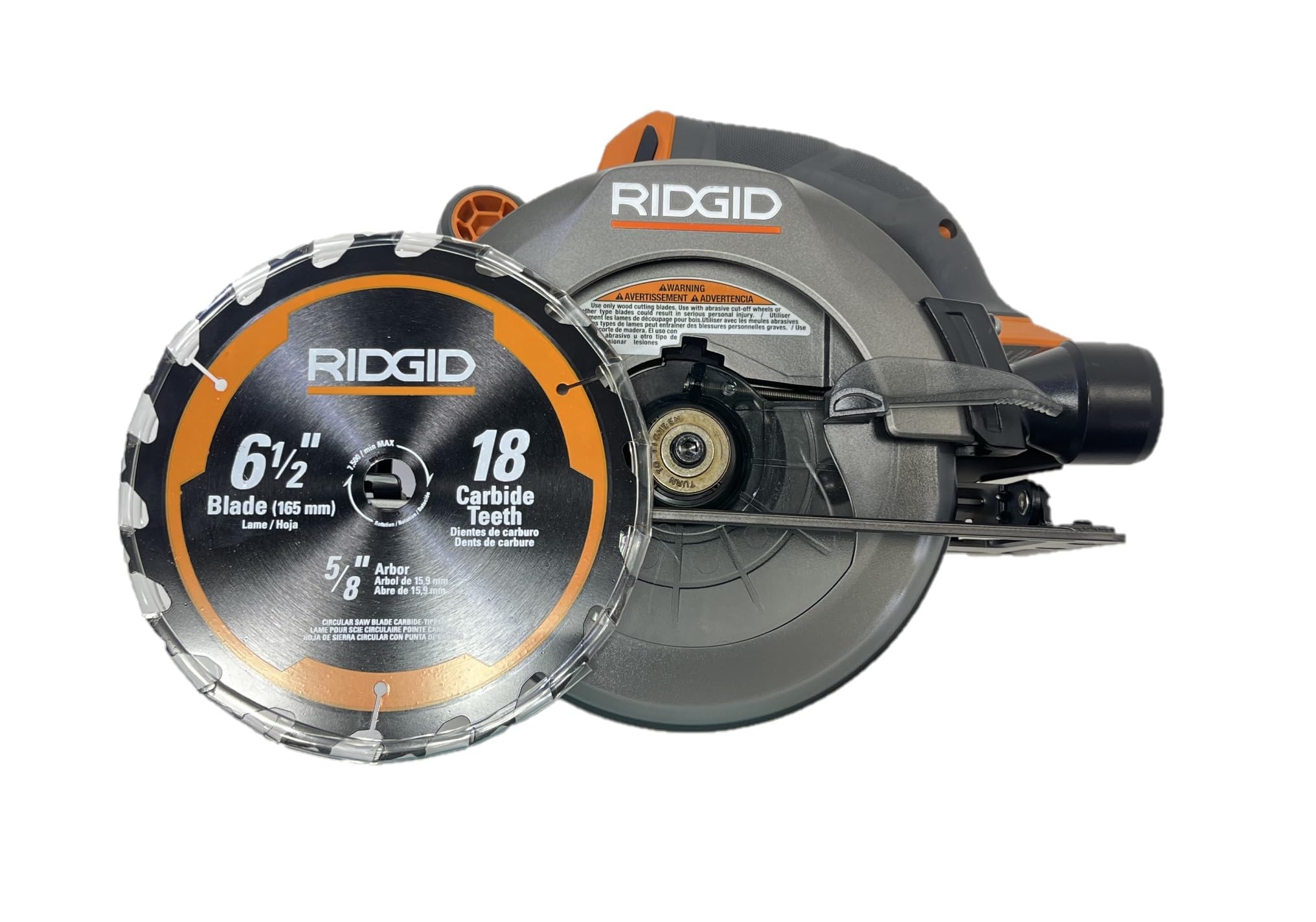 RIDGID 18V SUBCOMPACT BRUSHLESS Cordless 6-1/2 in. Circular Saw Tool ONLY R
