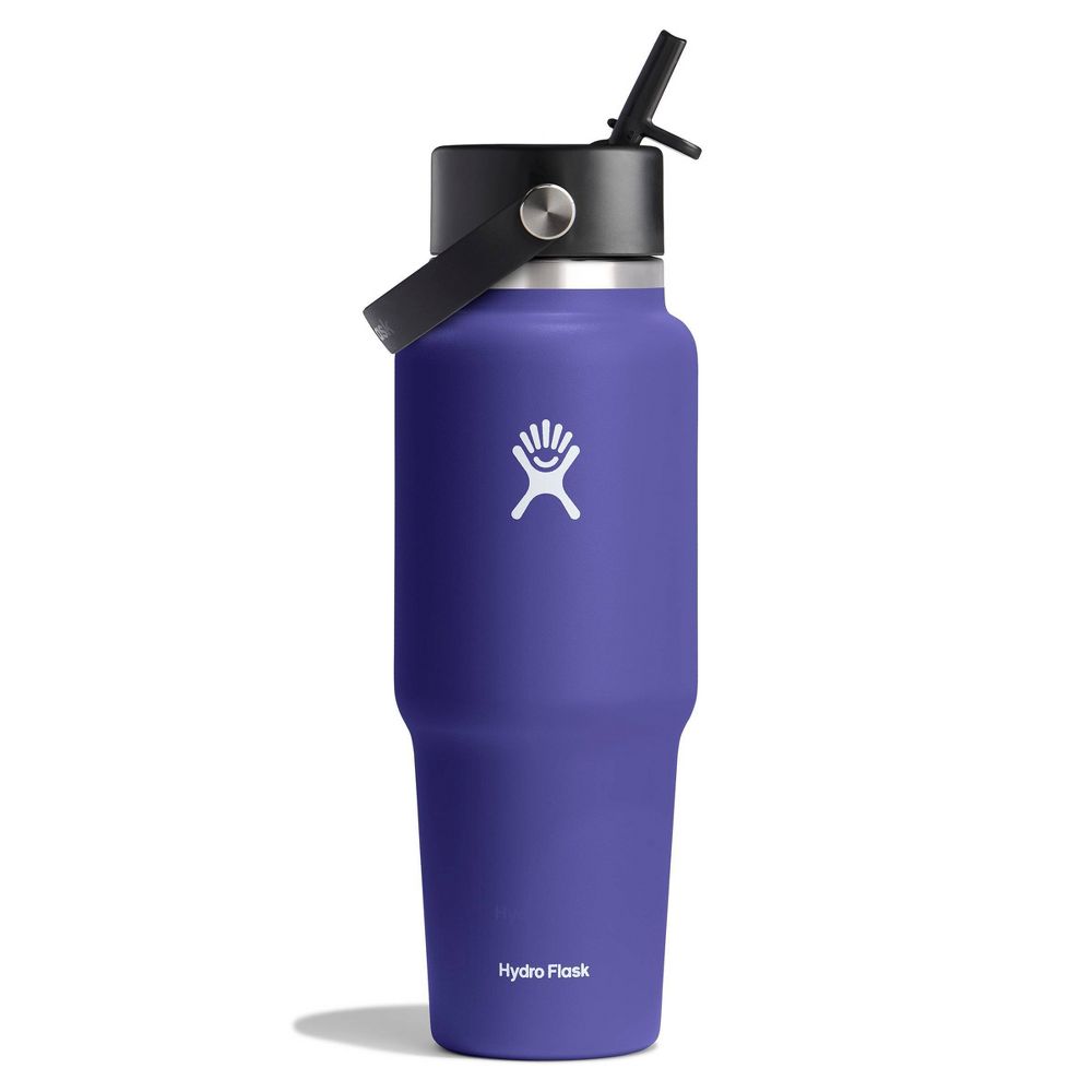 Hydro Flask 32oz Wide Mouth Flex Straw Travel Water Bottle