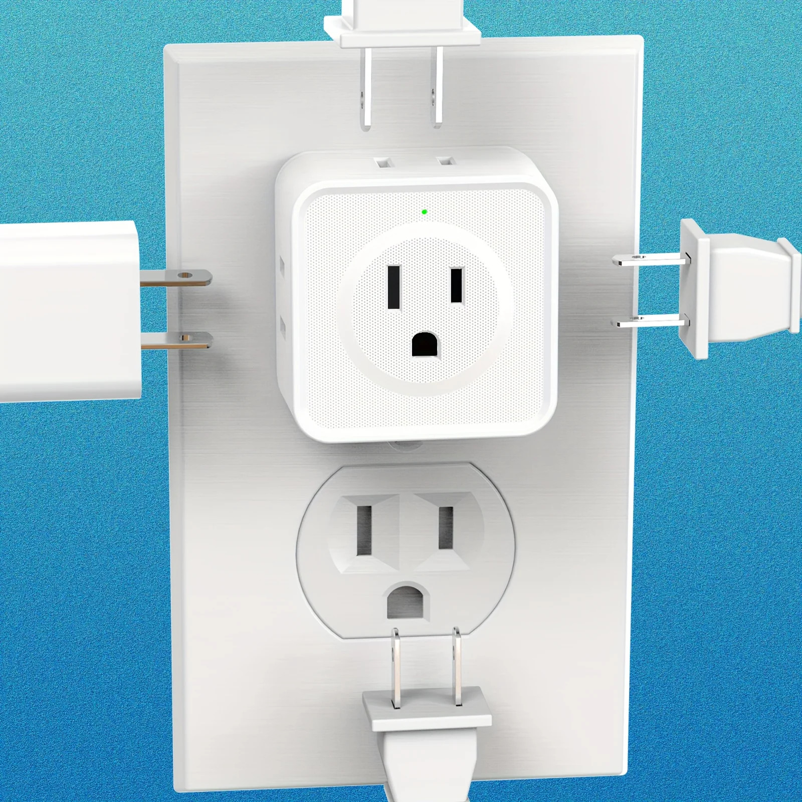 5-Way Wall Outlet Extender