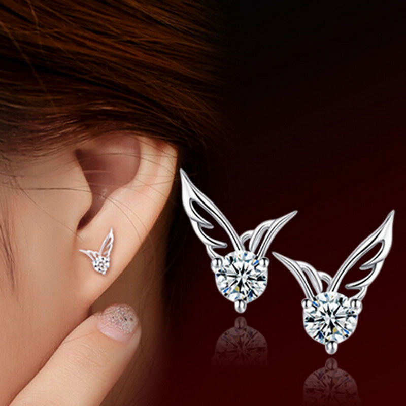 Women s Fashion Elegant Angel Wings Earrings Women s Fashion Elegant Angel Wings Earrings