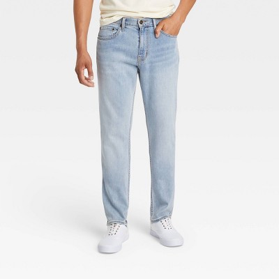 Goodfellow & Co Men's Mid Rise Relaxed Leg Athletic Ankle Jeans Midweight