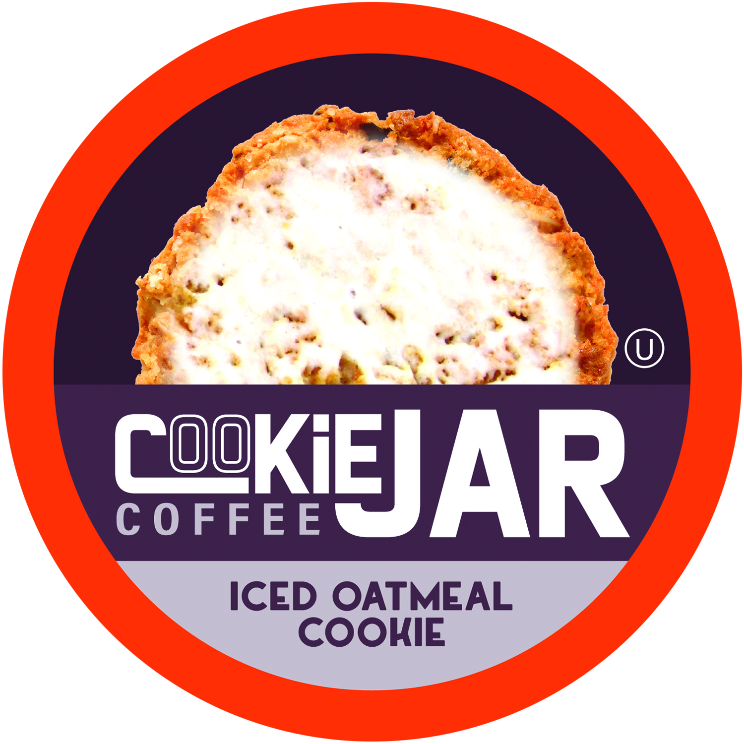 Cookie Jar Coffee Iced Oatmeal Flavored Coffee Pods,Compatible Keurig 2.0, 40 Ct