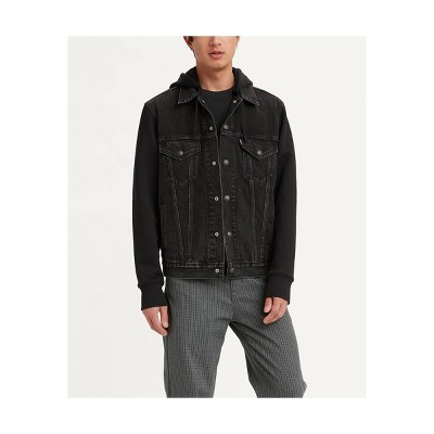 Levi's Men's Hybrid Hoodie V Trucker Jacket - Open Box