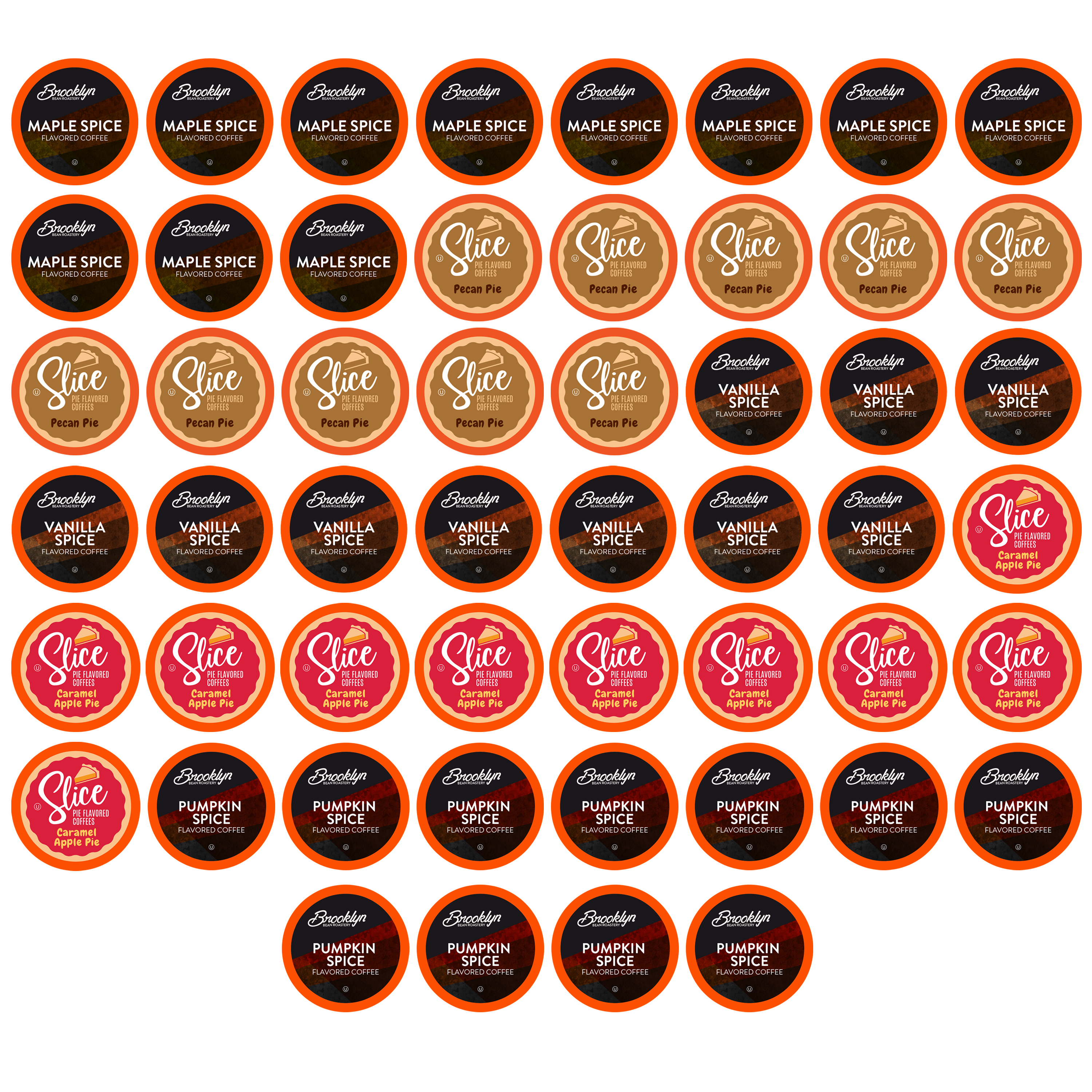 52-Pack Two Rivers Flavored Coffee Samplers