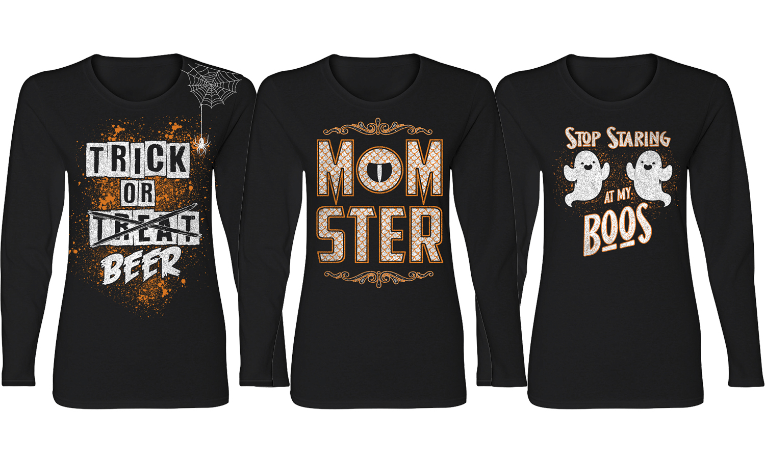 Women's Awesome Halloween Long Sleeve Shirts