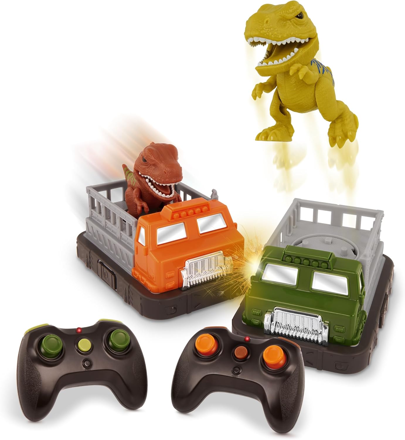 TERRA by Battat RC Bumper Dino Car