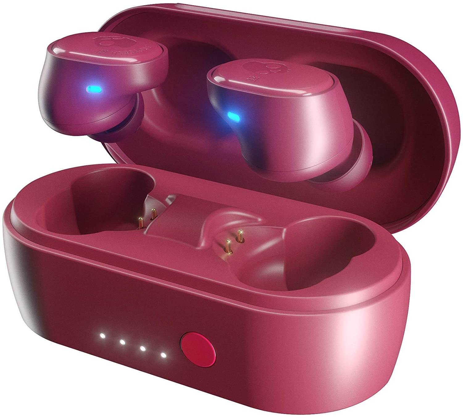 Skullcandy Sesh True Wireless Earbuds with Charging Case - Moab Red