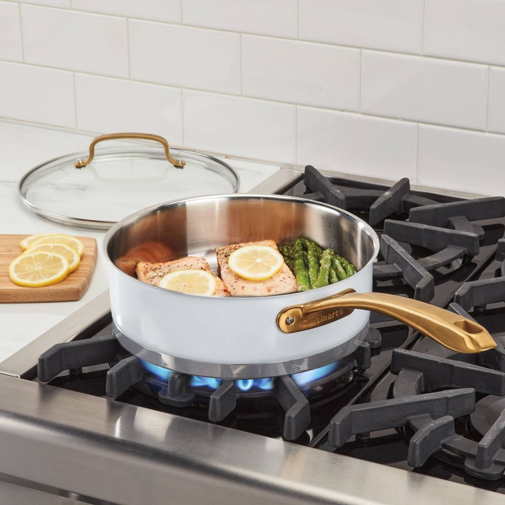 Cuisinart Classic 3.5qt Stainless Steel Saute Pan with Cover