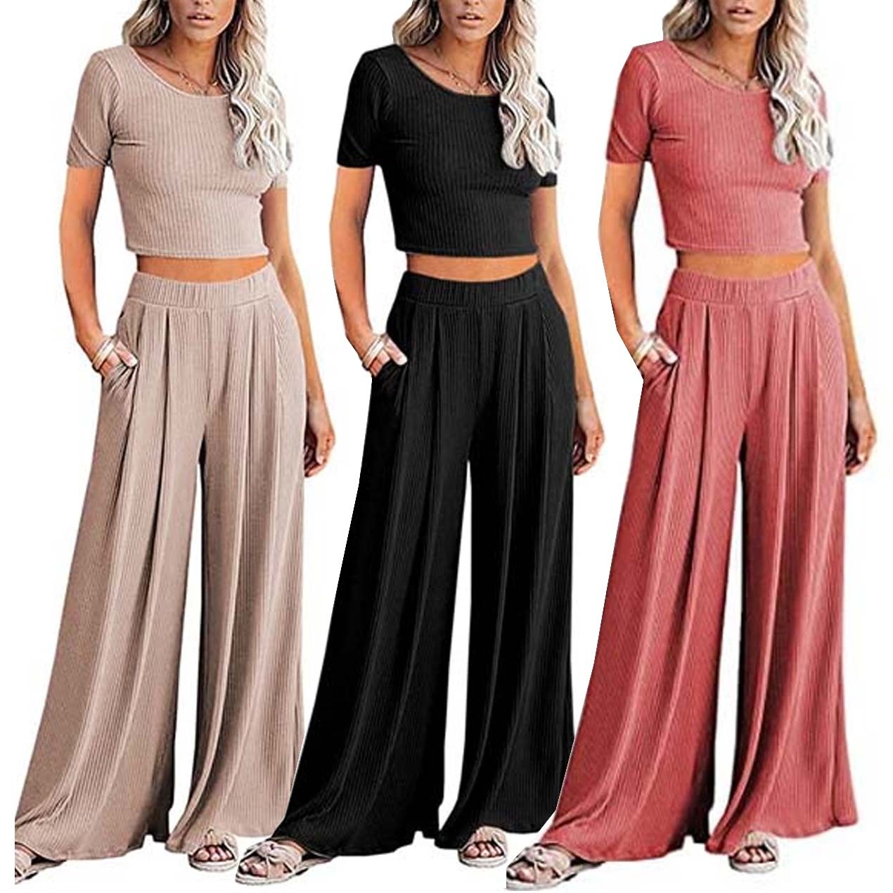 Leo Rosi Women's Kathy Ultra-Soft Set (Pants & Top)