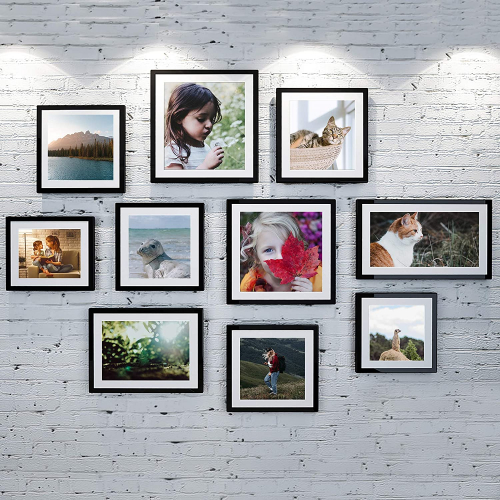 Black Picture Frames- 2 Sizes
