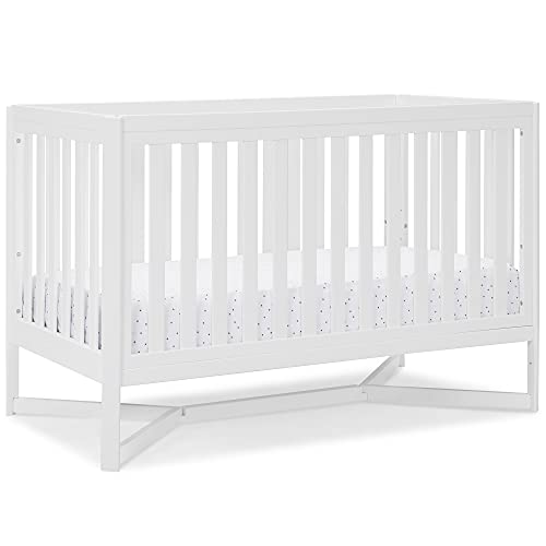 Delta Children Tribeca 4-in-1 Baby Convertible Crib | 6792-1360-GREY | Grey