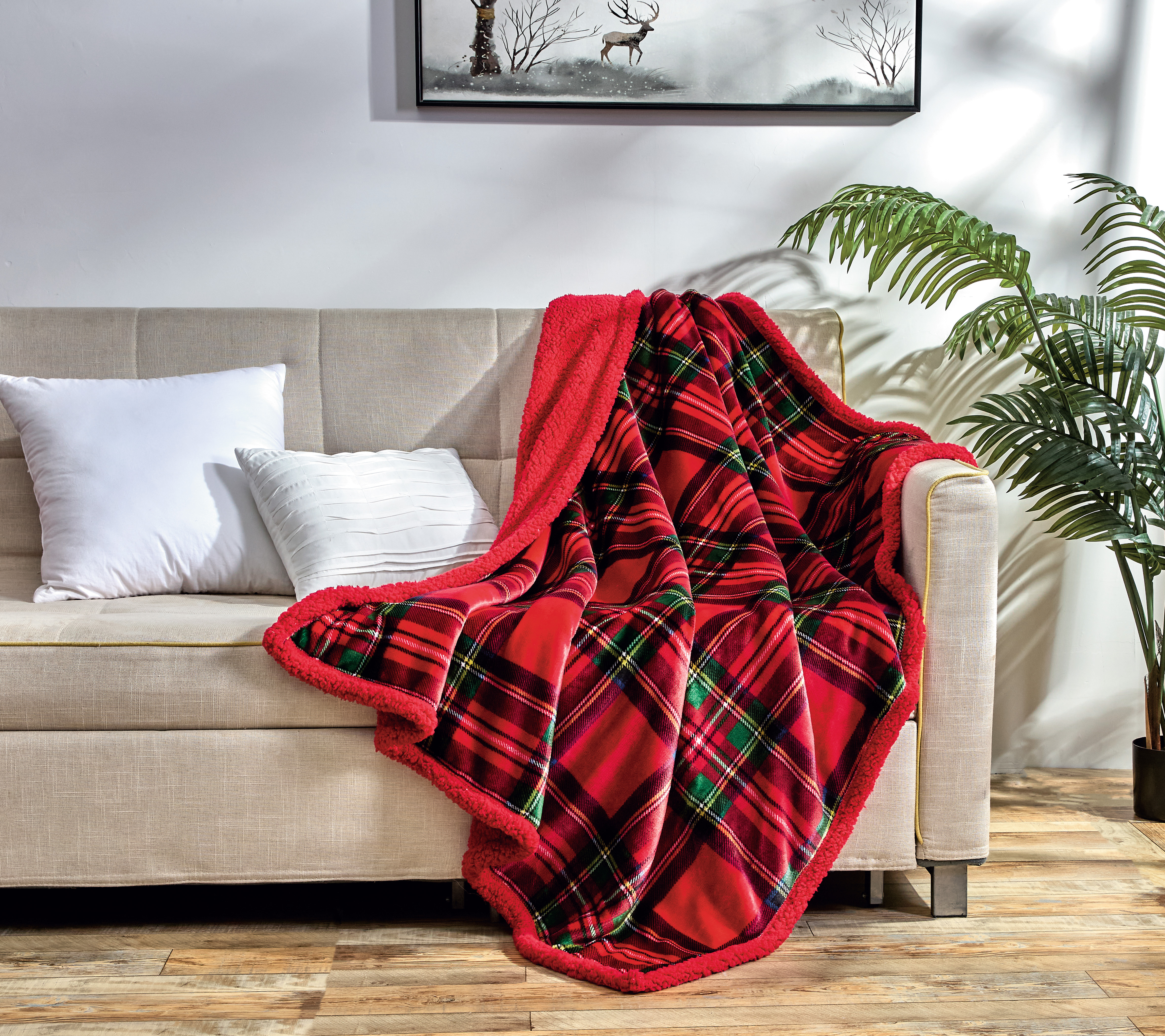 Plaid 50" x 60" Throws