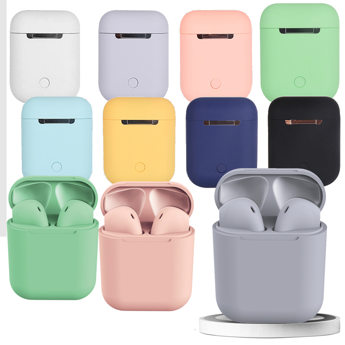Zummy Touch Control Wireless Earbuds & Wireless Charging Pad