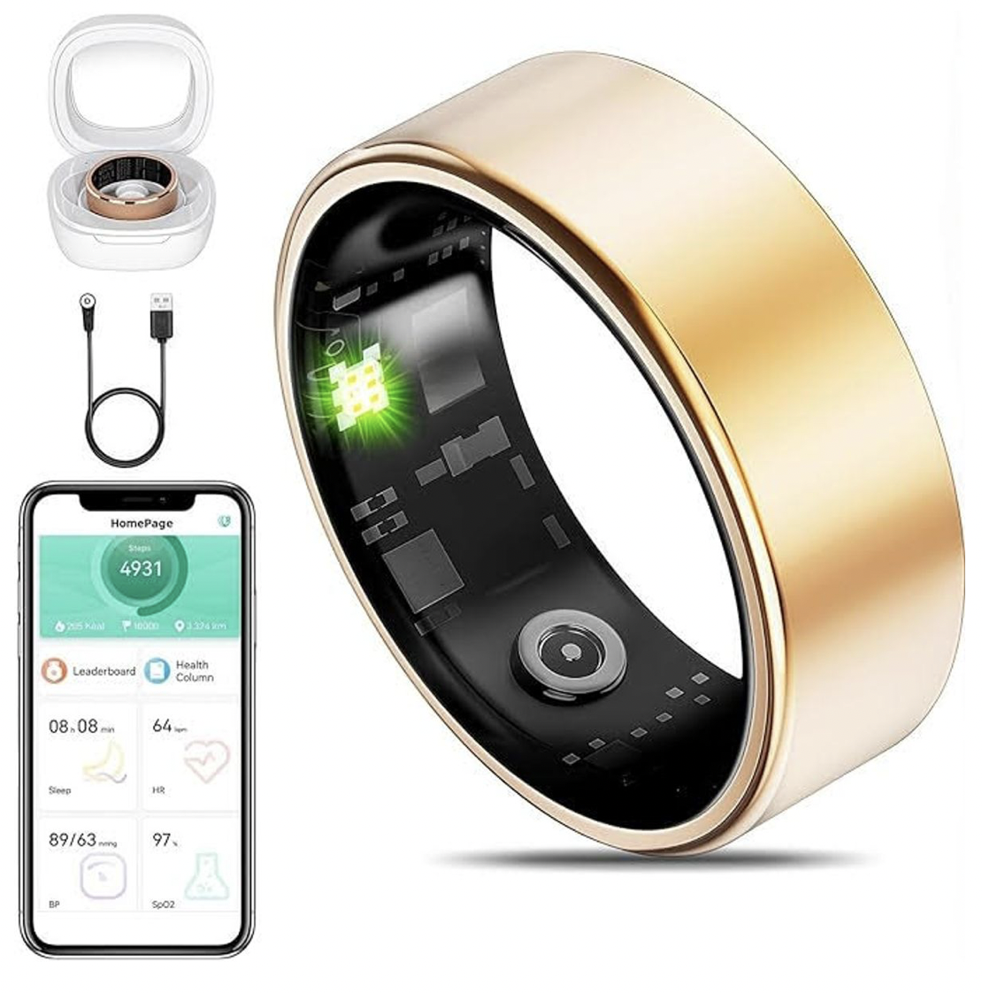 Health Tracker Smart Ring