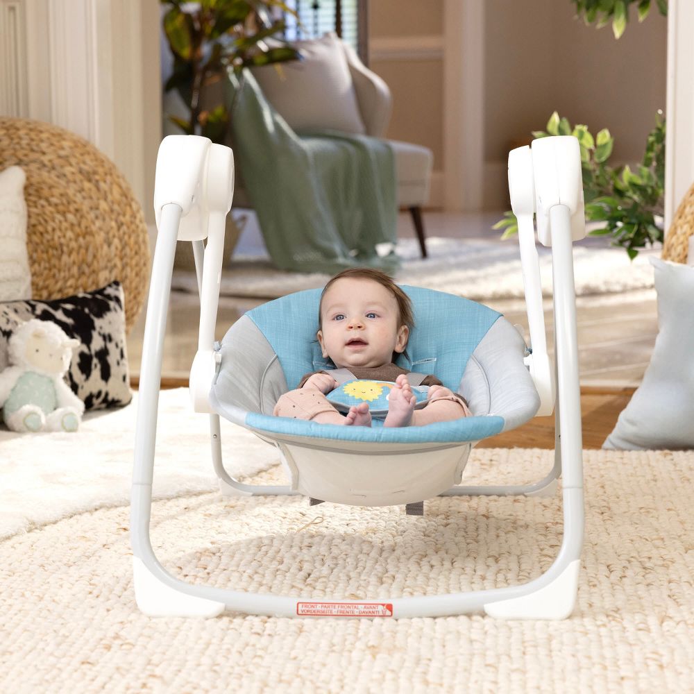 Ingenuity Sun Valley Canopy Portable Swing - Teal