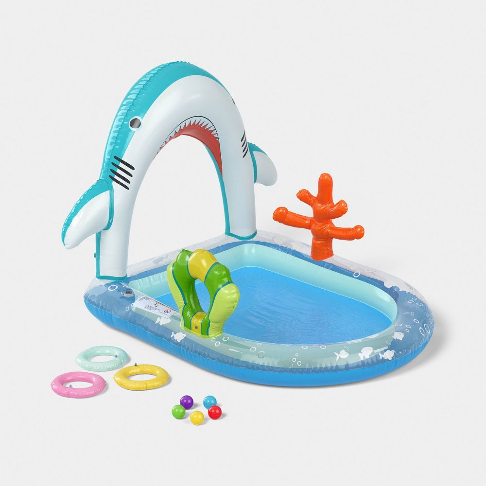 Shark Play Center Inflatable Water Park - Sun Squad