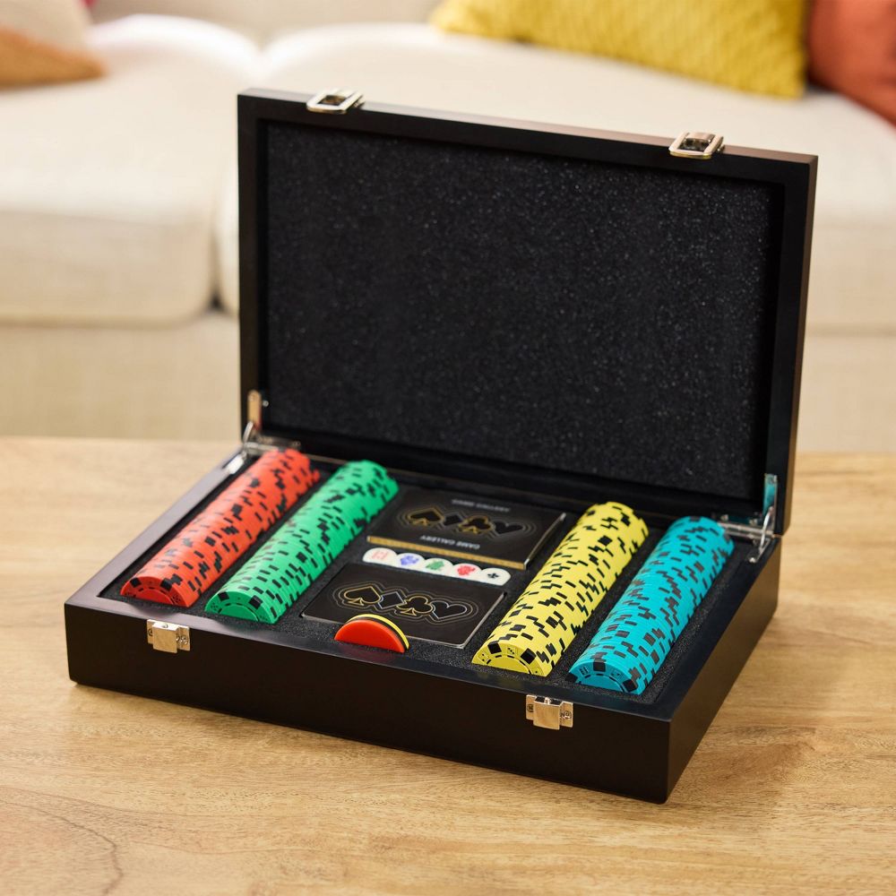 Spin Master Games Game Gallery Deluxe 200-Piece Poker Set