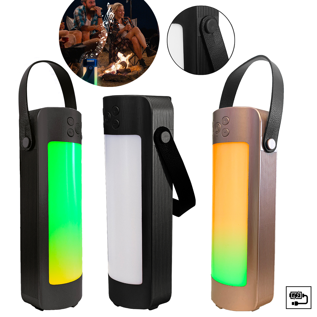 Zummy Lantern Light-up Color Changing Bluetooth speaker