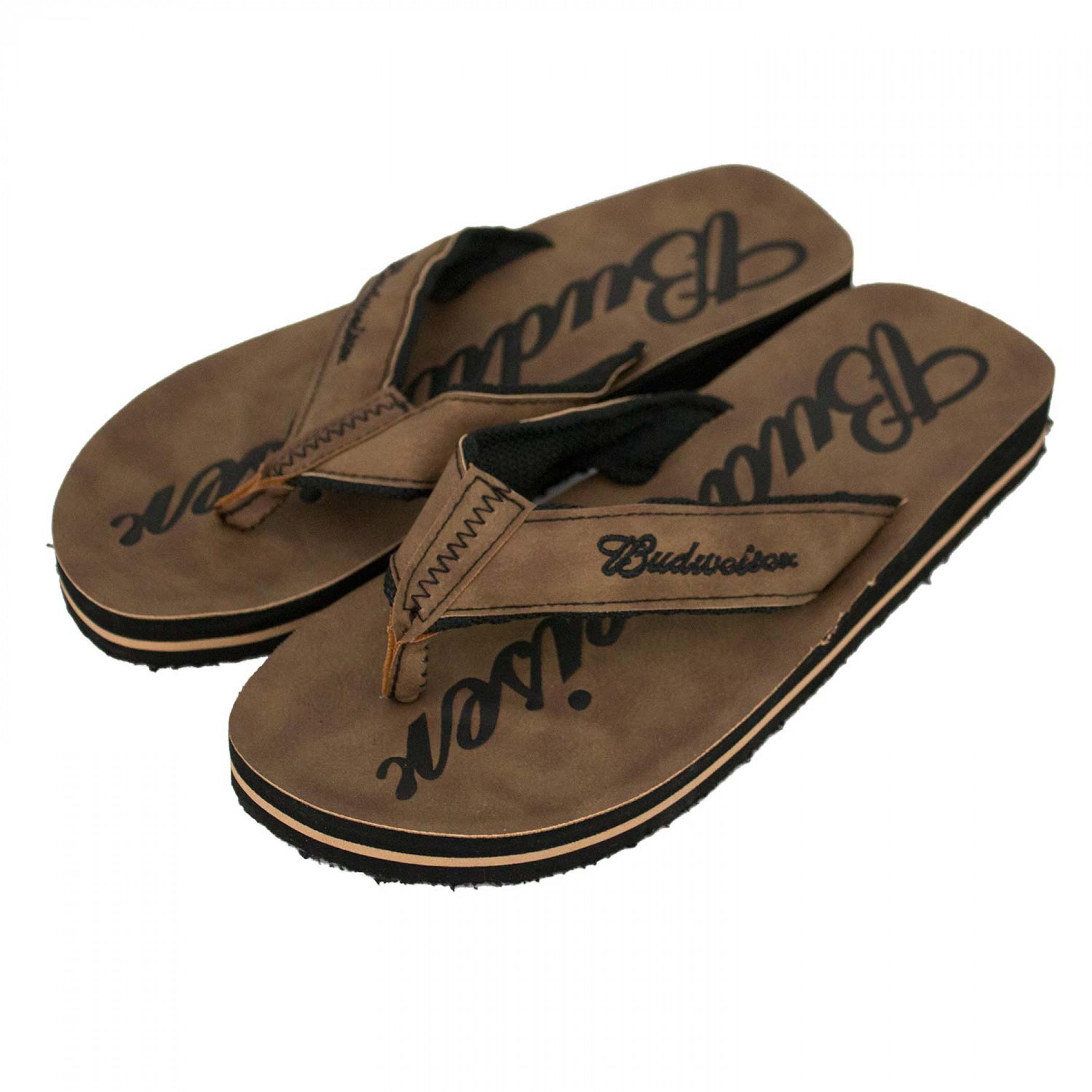Budweiser Brown Sandals