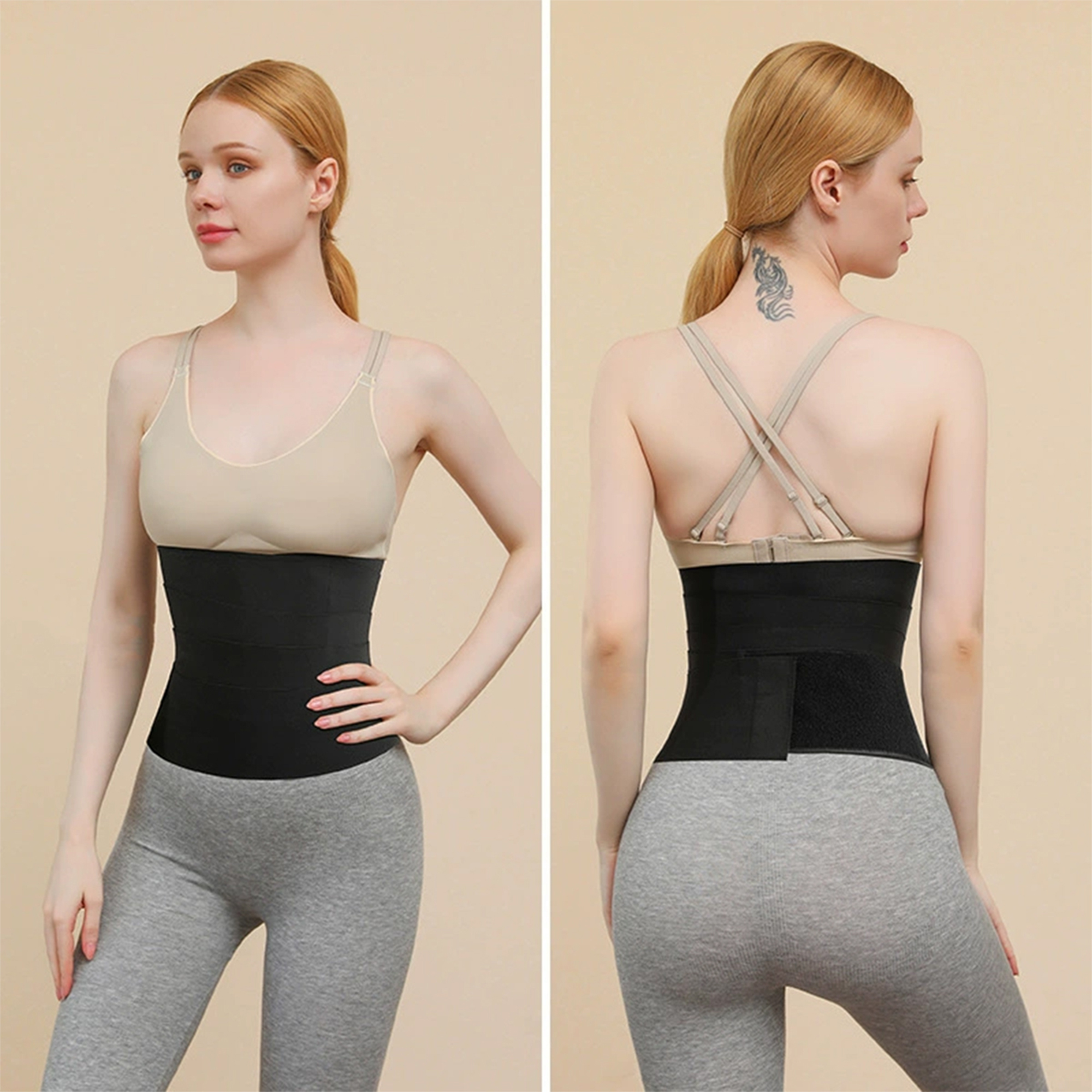 Zummy Trainer Sauna Slimming Belt Invisible Waist Slimming Belt Support