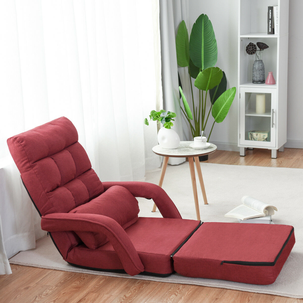 Folding Floor Massage Sofa Recliner Chair