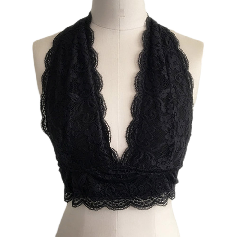 Lace Halter Bralettes BelleChic