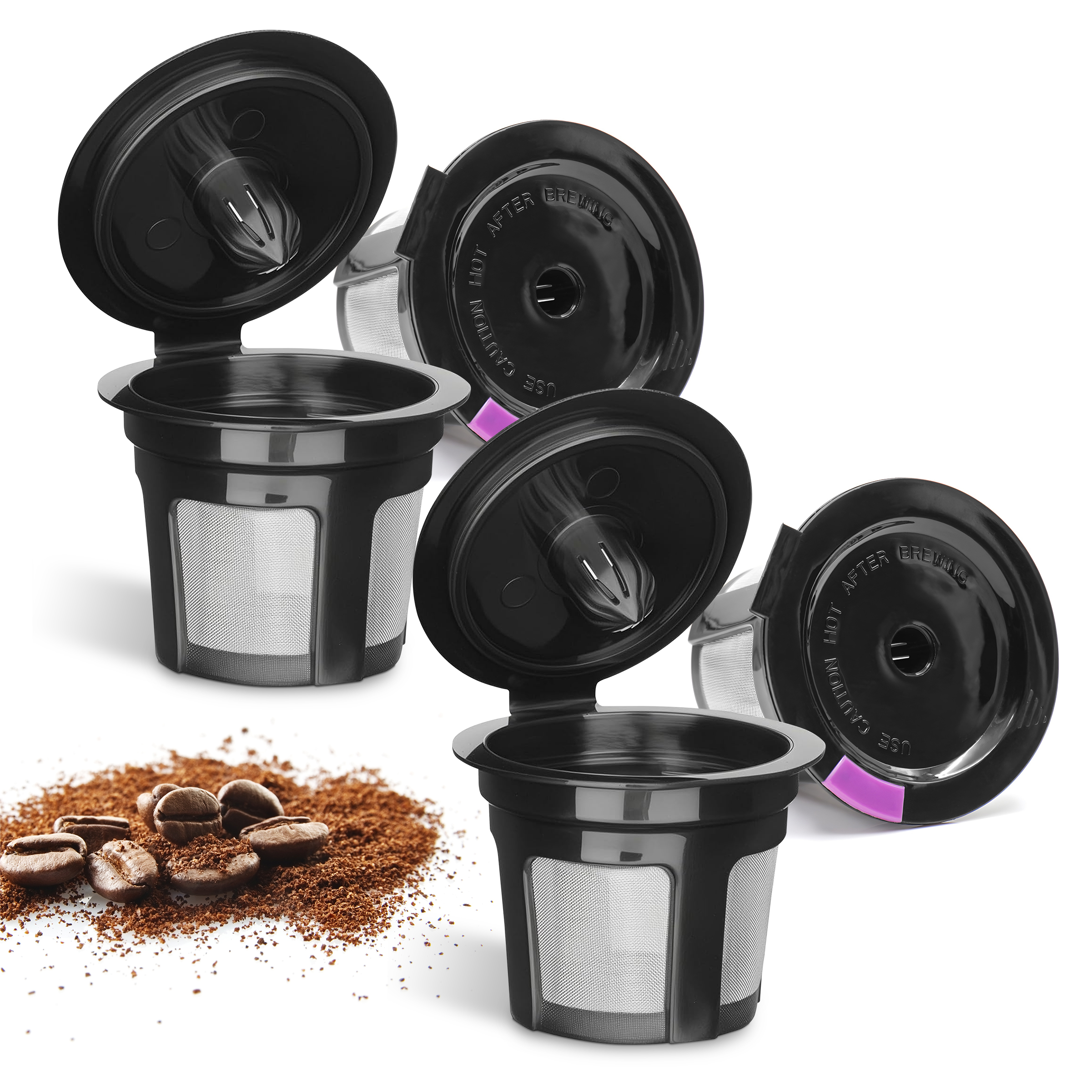 Reusable Single Serve Coffee Pods (4- or 6-Pack)