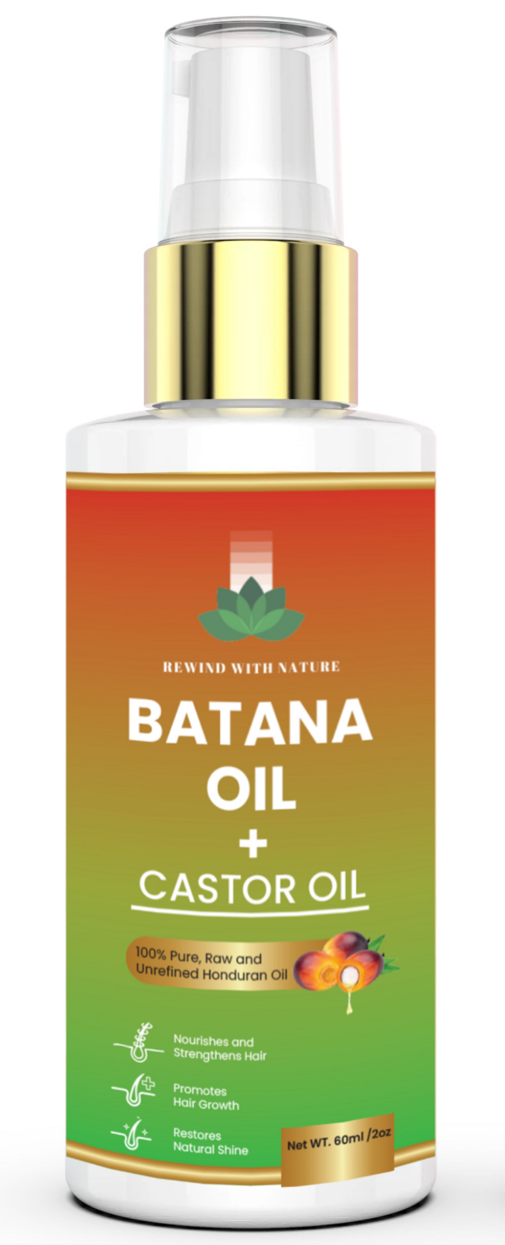 Batana Oil Plus Castor Oil for Hair Growth