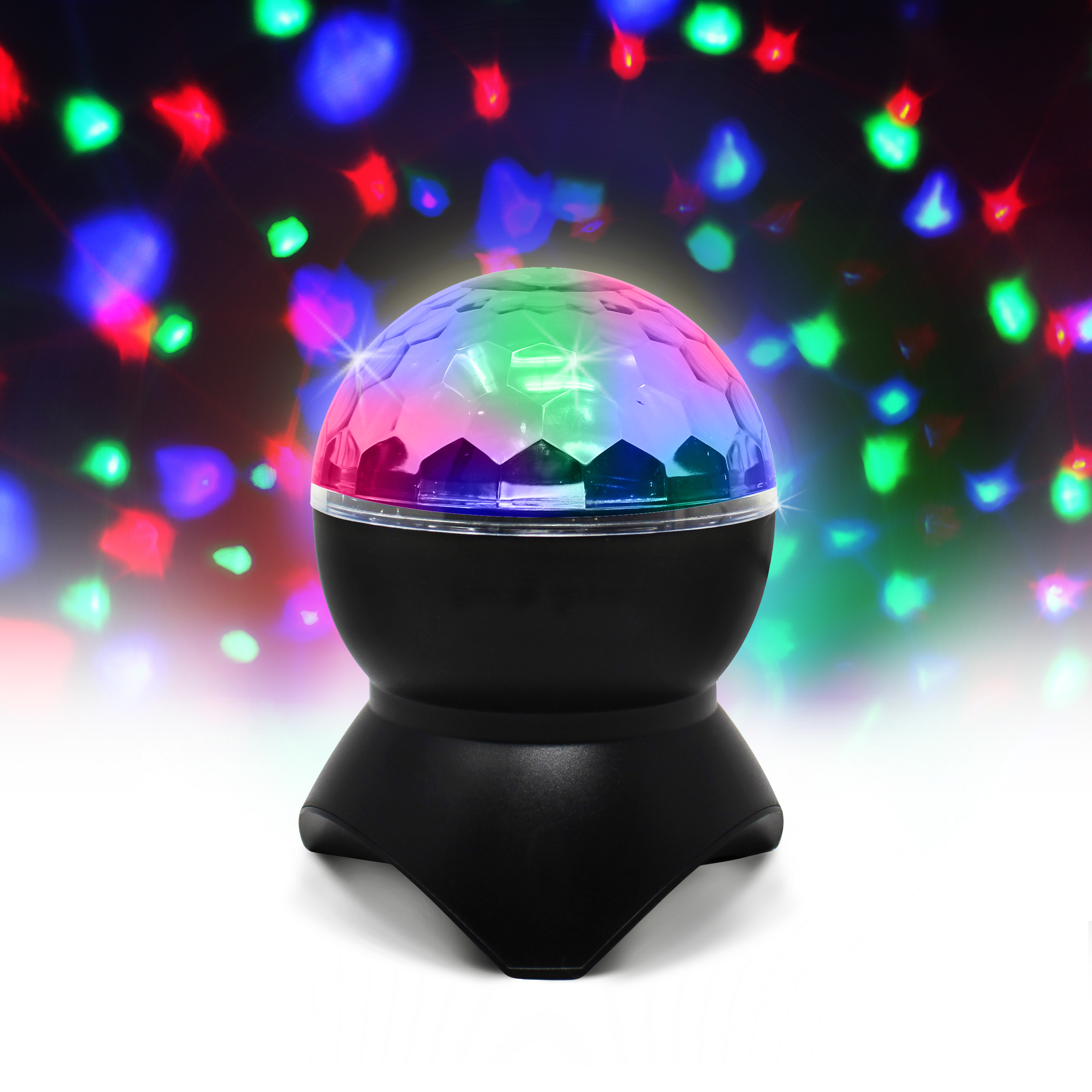 Aduro Illuminated Color Changing Disco Ball Wireless Speaker