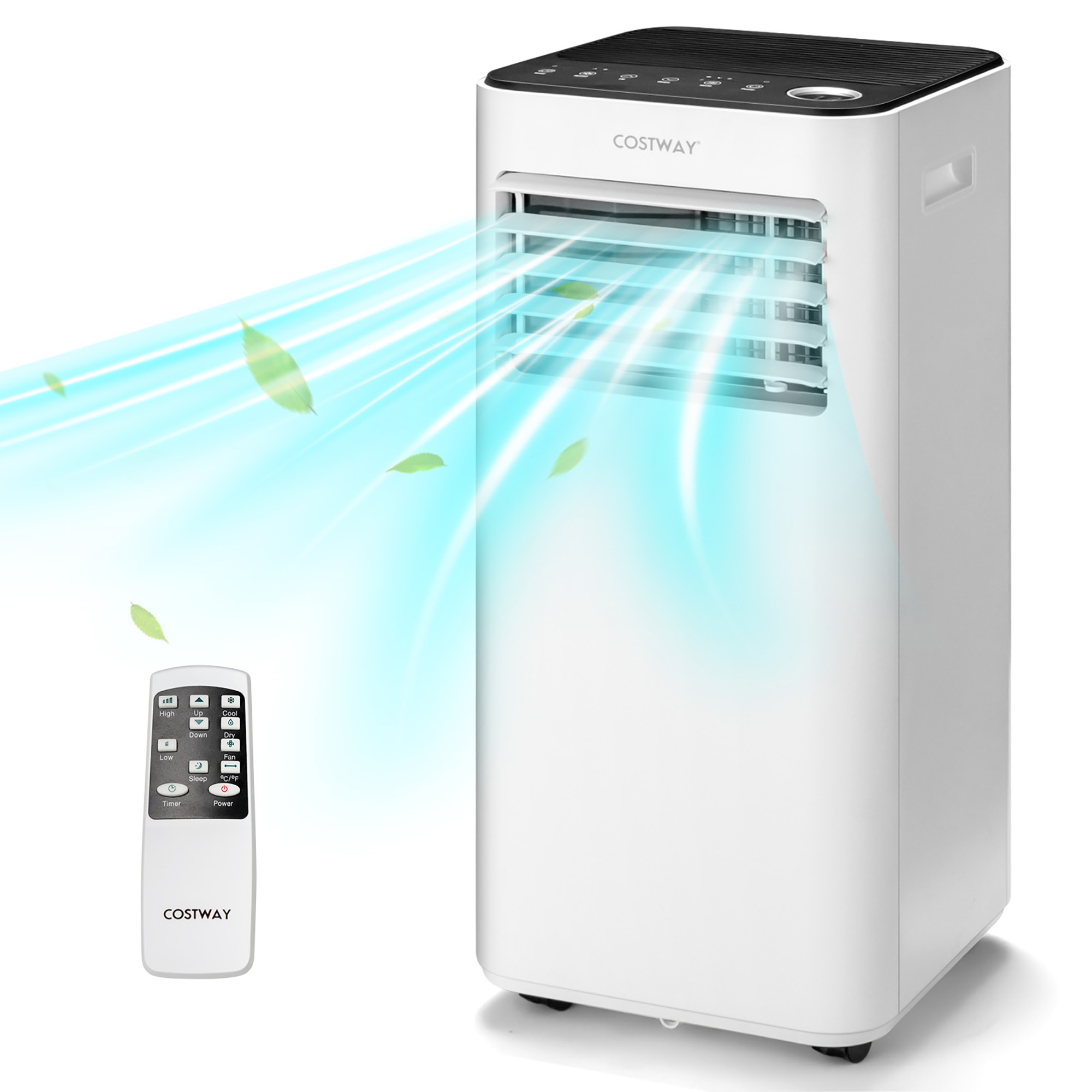 8000 BTU Portable Air Conditioner 3-in-1 Air Cooler with Fan
