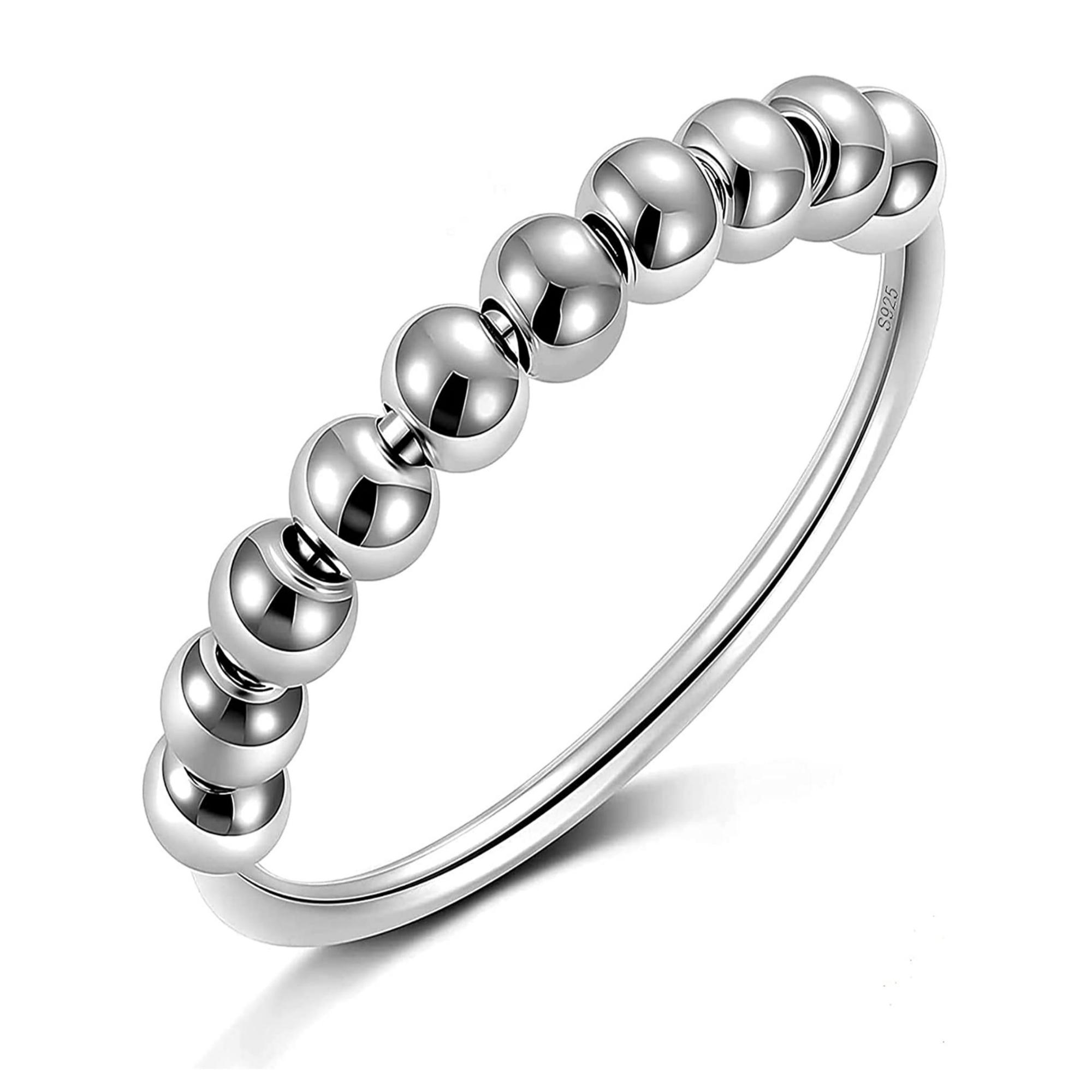 925 Sterling Silver Anti-Anxiety Ring