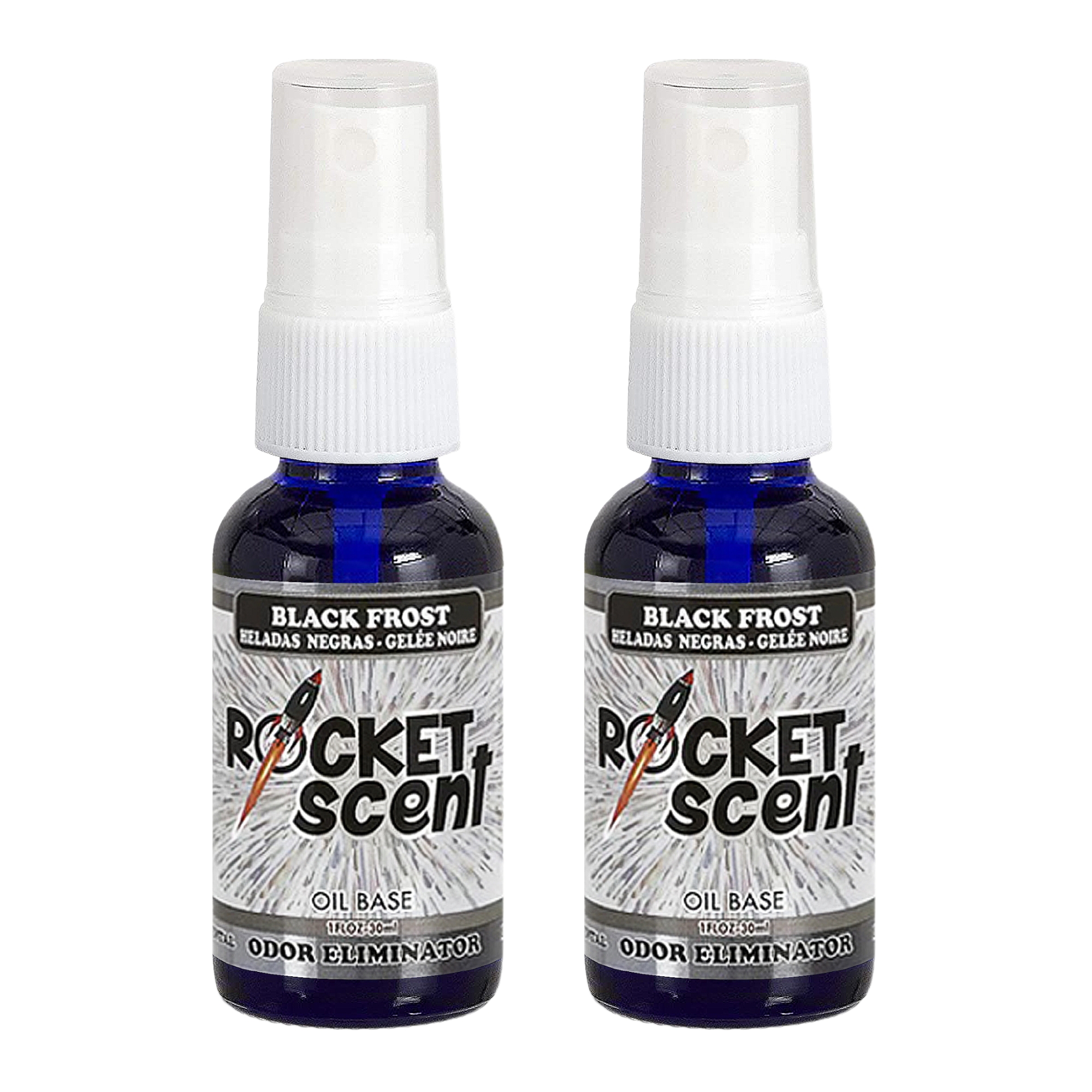 2-Pack Rocket Scent for Air Fresheners, Odor Eliminator and Bathroom Deodorizer