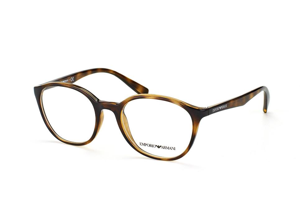 Armani EA3079 Eyeglass Frames 5026-51 - Dark Havana EA3079-5026-51
