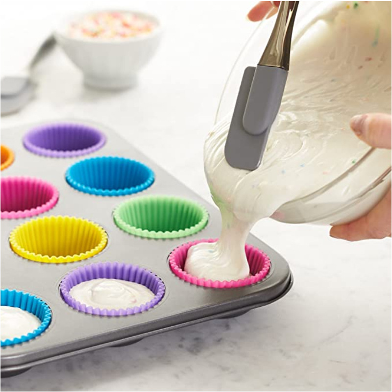 12-Pack Reusable Baking Cups | Buy 2 get 1 free