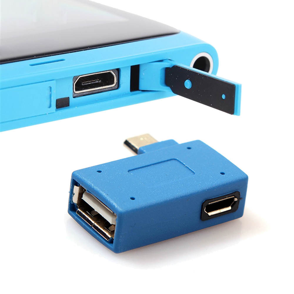 Micro USB 2.0 OTG Host Adapter with USB Power for Cell Phone Tablet Micro USB 2.0 OTG Host Adapter with USB Power for Cell Phone Tablet