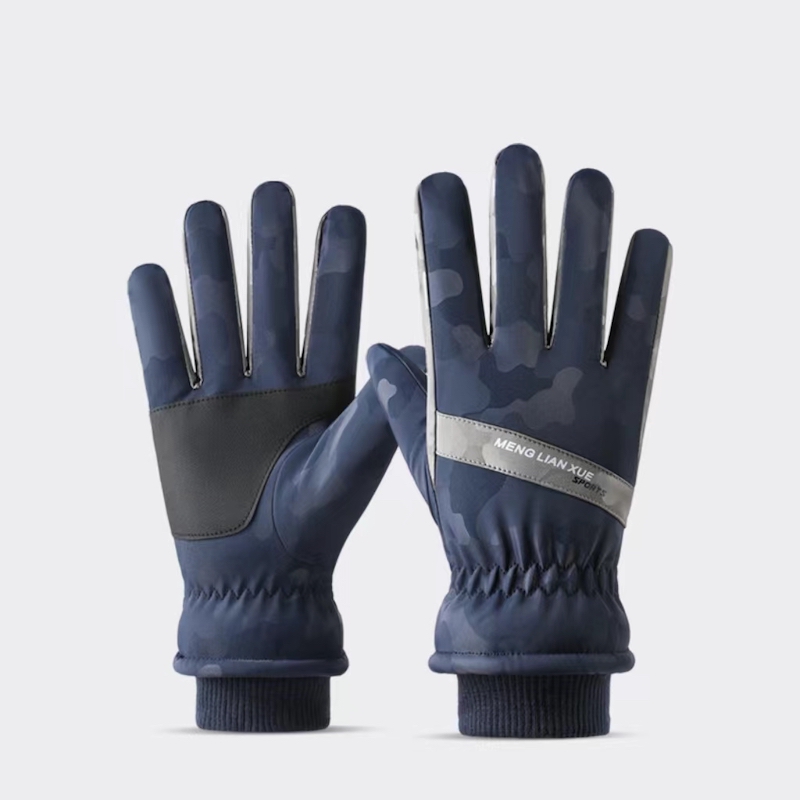 Men Waterproof Touch Screen Windproof Warm Winter Gloves Ski Gloves - 4 Colors