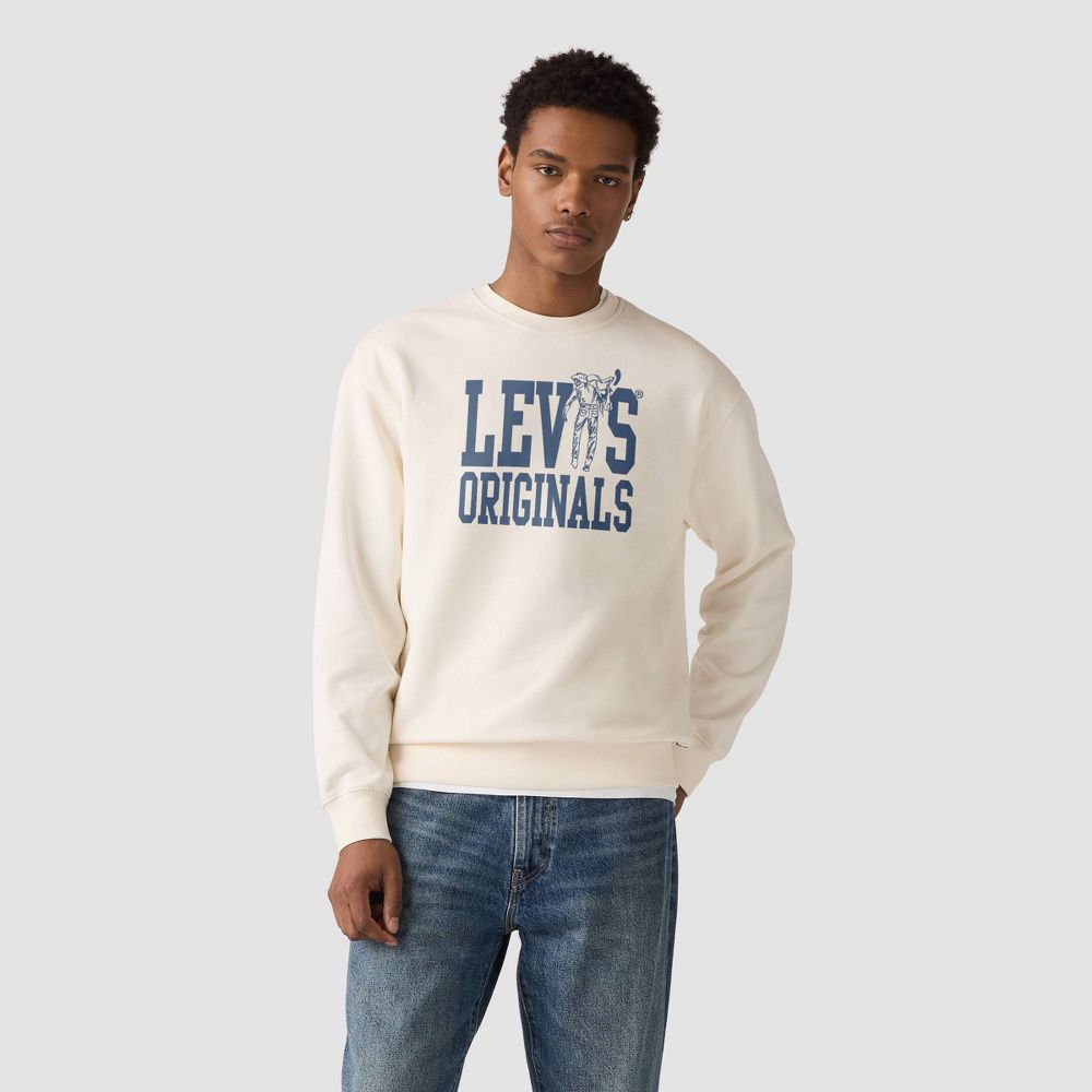 Levi's Men's Relaxed Fit Graphic Crewneck Sweatshirt