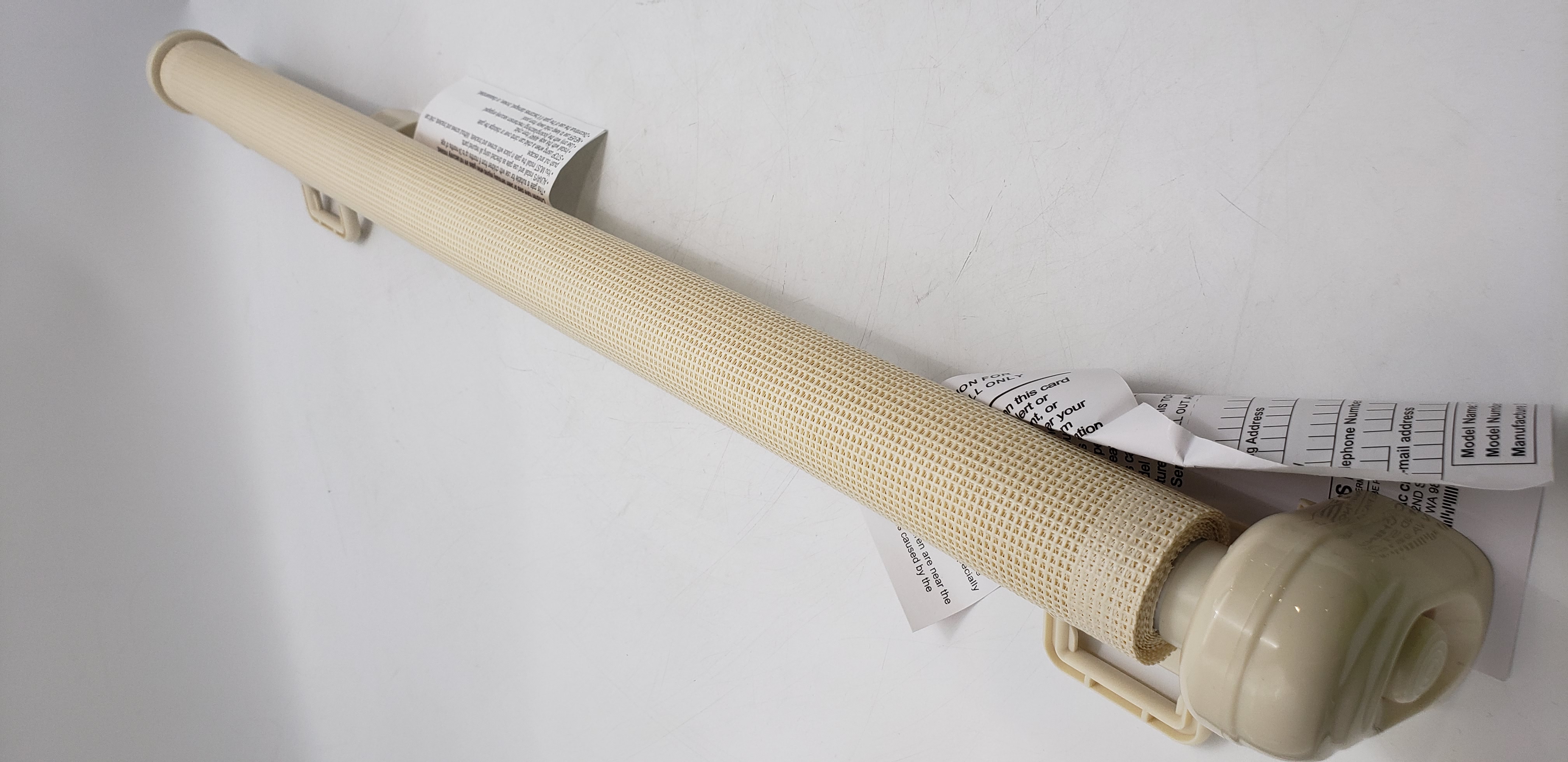 LIKZEST RETRACTABLE MESH BABY GATE 33" TALL 55" WIDE - BEIGE